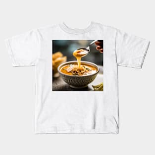 Singapore Food - Laksa Kids T-Shirt